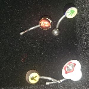4 for $15 4 belly ring